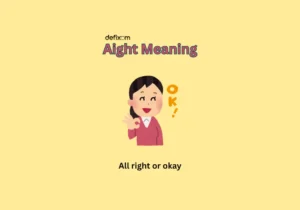aight meaning