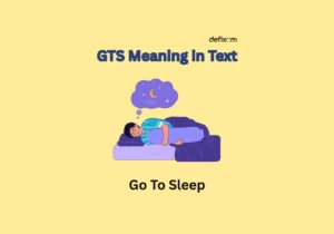 gts meaning in text
