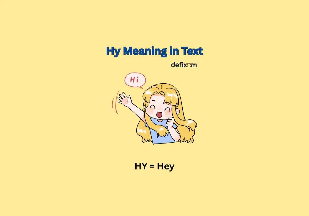 hy meaning in text