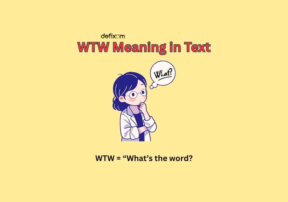 wtw meaning in text