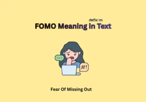 fomo meaning in text
