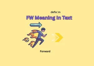 fw meaning in text