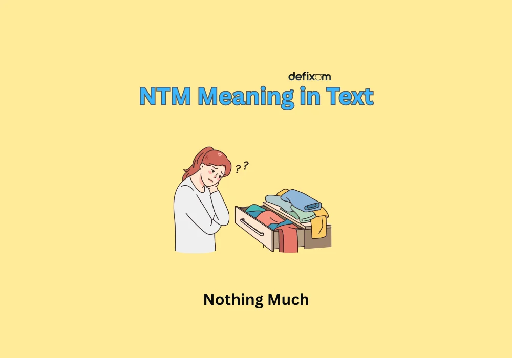 ntm meaning in text