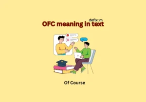 ofc meaning in text