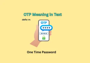 otp meaning in text