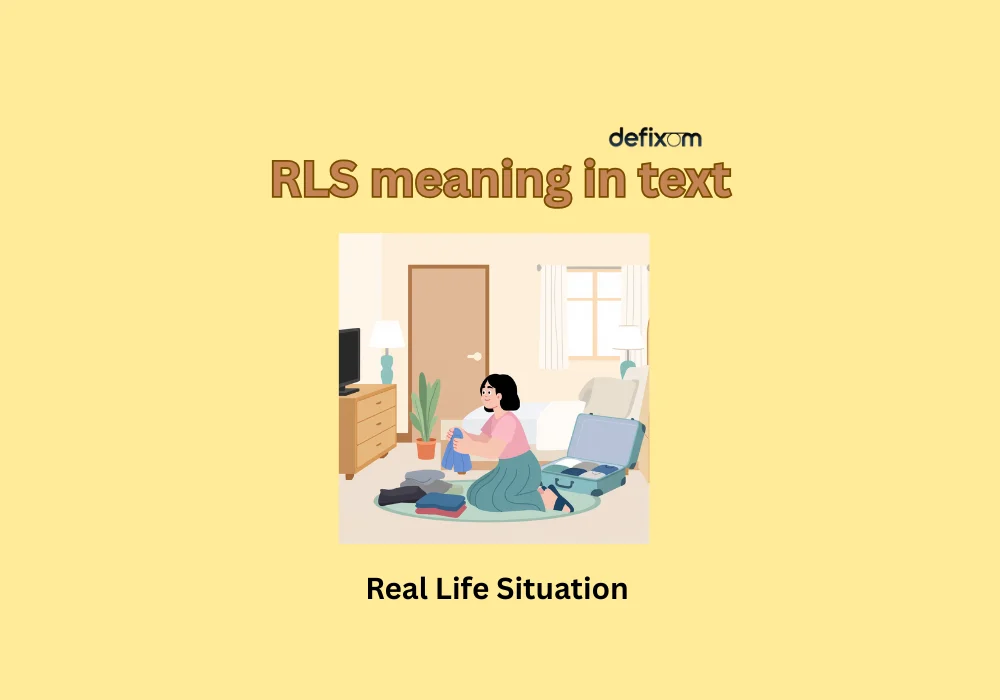 rls meaning in text
