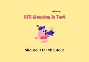 sfs meaning in text