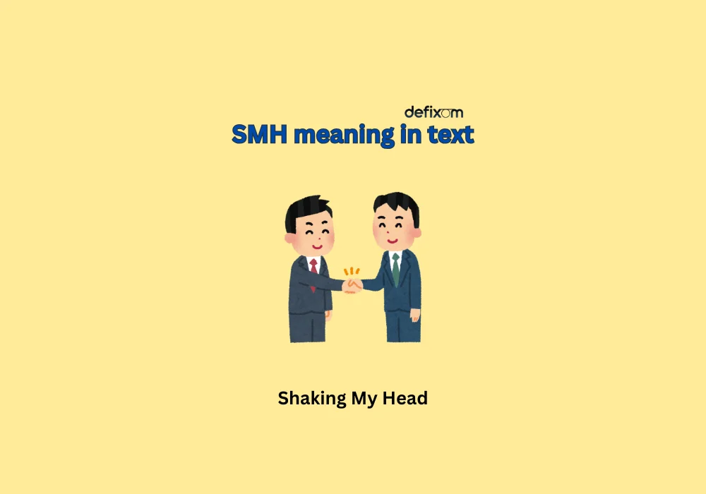 smh meaning in text