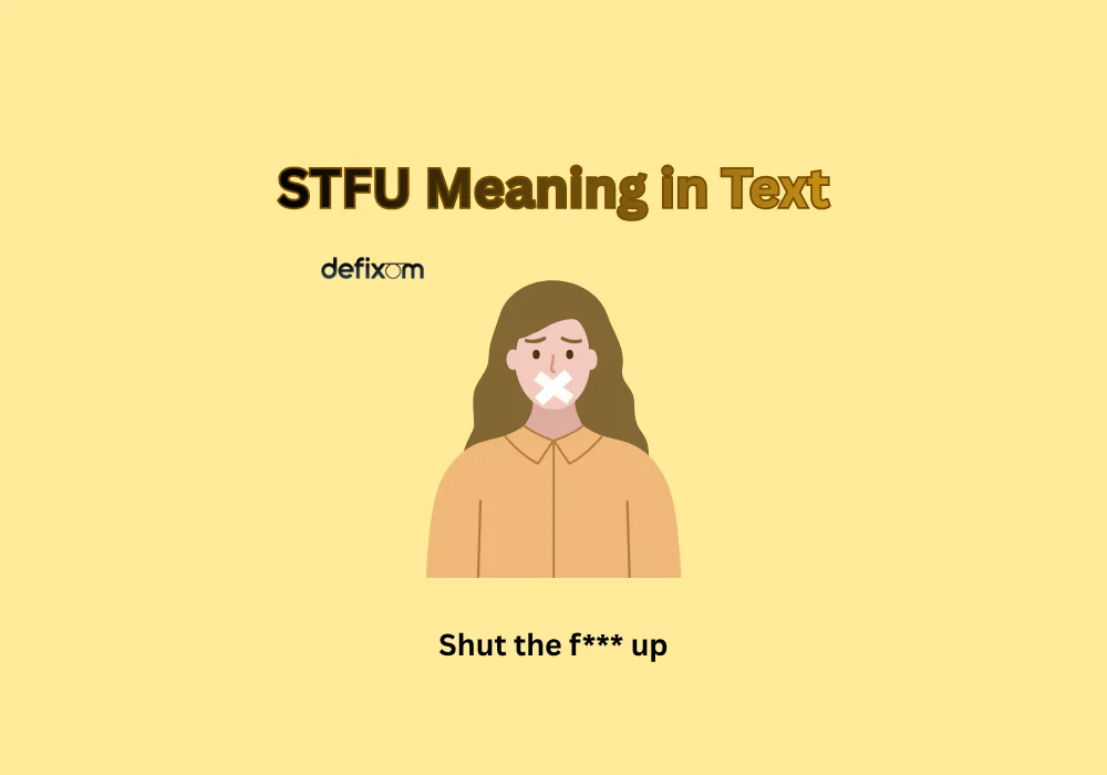stfu meaning in text