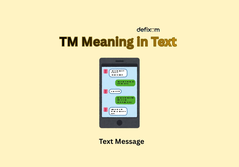 tm meaning in text