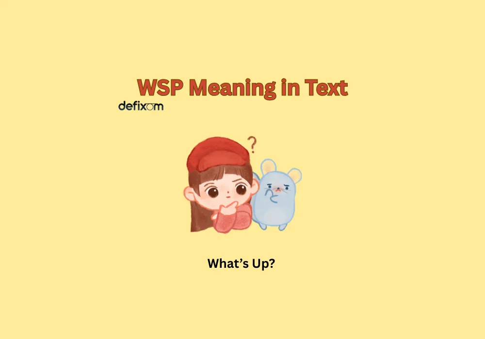 wsp meaning in text