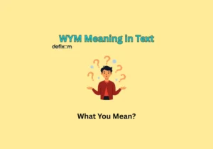 wym meaning in text