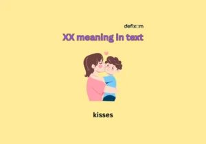 xx meaning in text