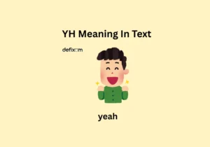 yh meaning in text